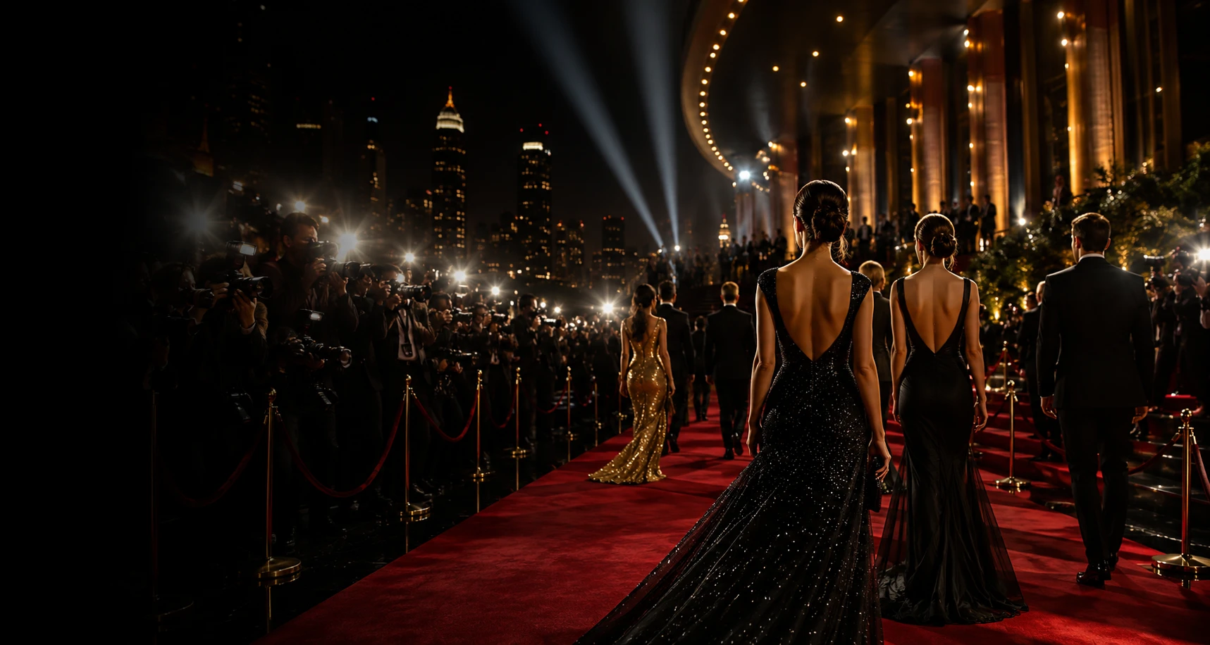 Celebrity red carpet fashion moment